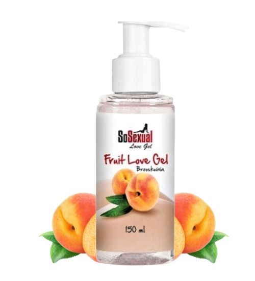 Brzoskwiniowy żel poślizgowy SoSexual 150 ml